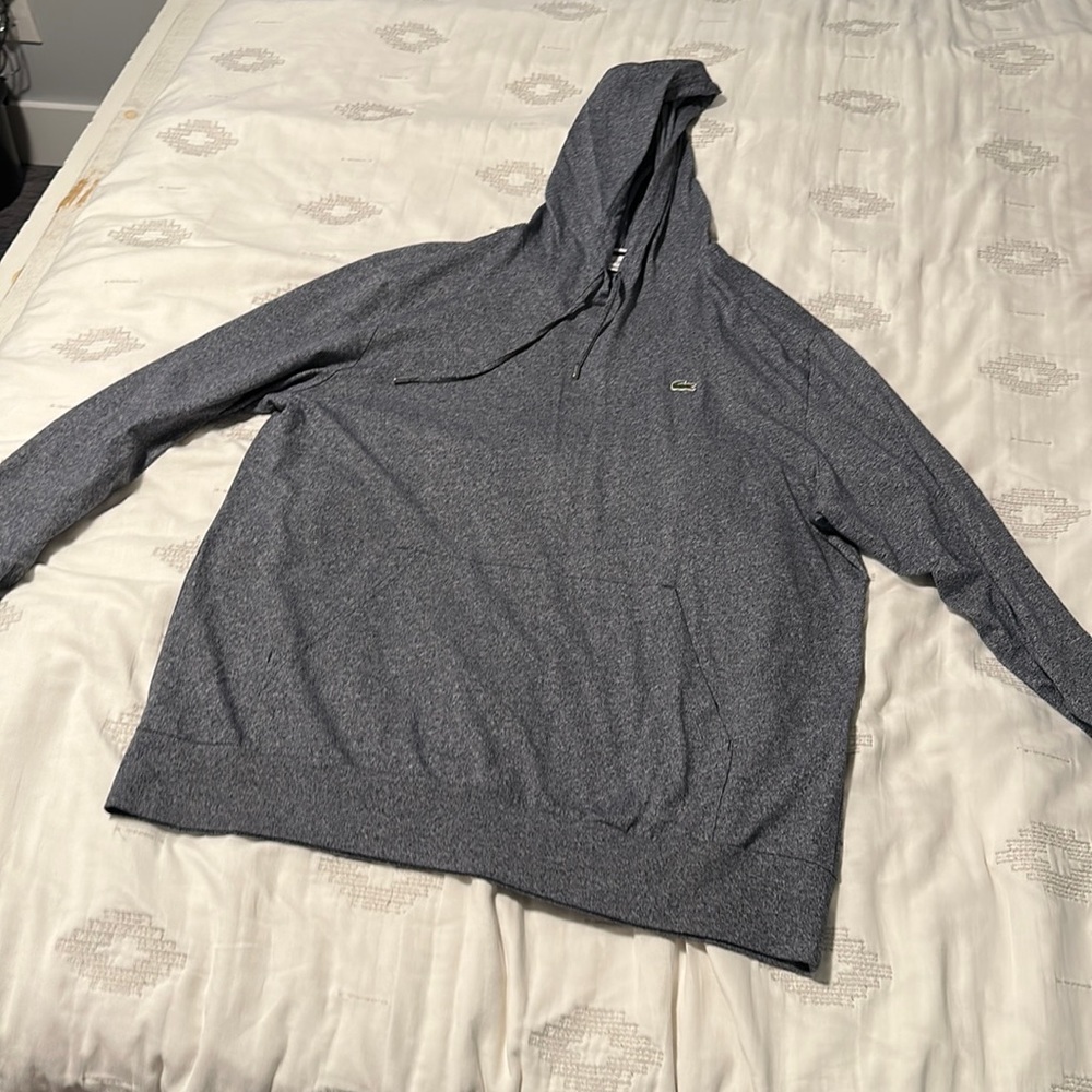 Lacoste long sleeve pull over shirt